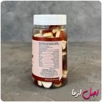 عکس پشت بسته پاستیل تقویت کننده پوست مو و ناخن مای ویتامینز اصل انگلستان Myvitamins Hair Skin Nails 60 Gummies