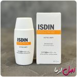 عکس ضد آفتاب اکتیو یونیفای ایزدین بی رنگ SPF50 حجم 50 میل Isdin Fotoultra 100 Active Unify SPF50 50ml